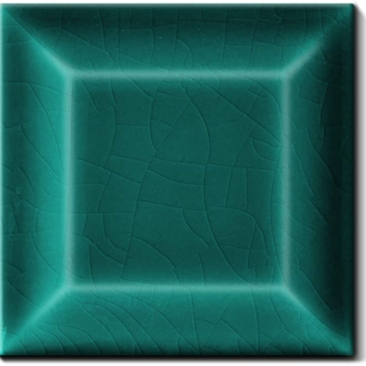 Carrelage Metro carré 7.5x7.5cm Diffusion Céramique - couleur TURQUOISE