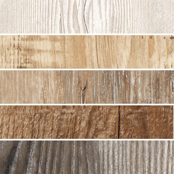 Carrelage imitation parquet Unicom Starker KAURI - 5 coloris bois