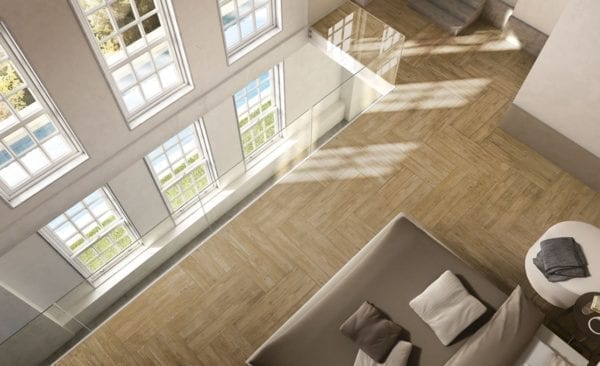 Carrelage imitation parquet Unicom Starker KAURI - Golden