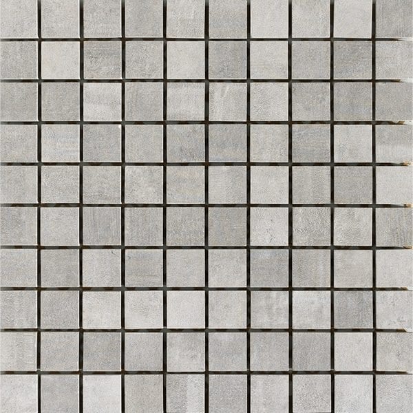 Carrelage imitation ciment Unicom Starker ICON - mosaique DOVE GREY