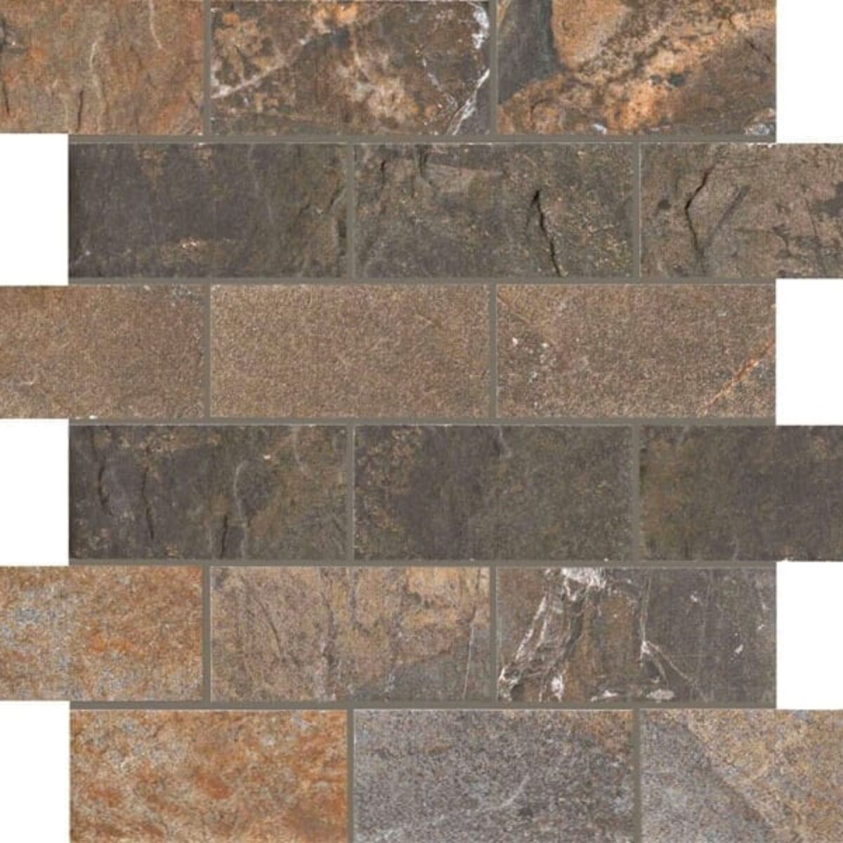 Uncim Stalker Naturel Slate - décor carrelage - MULTICOLOR