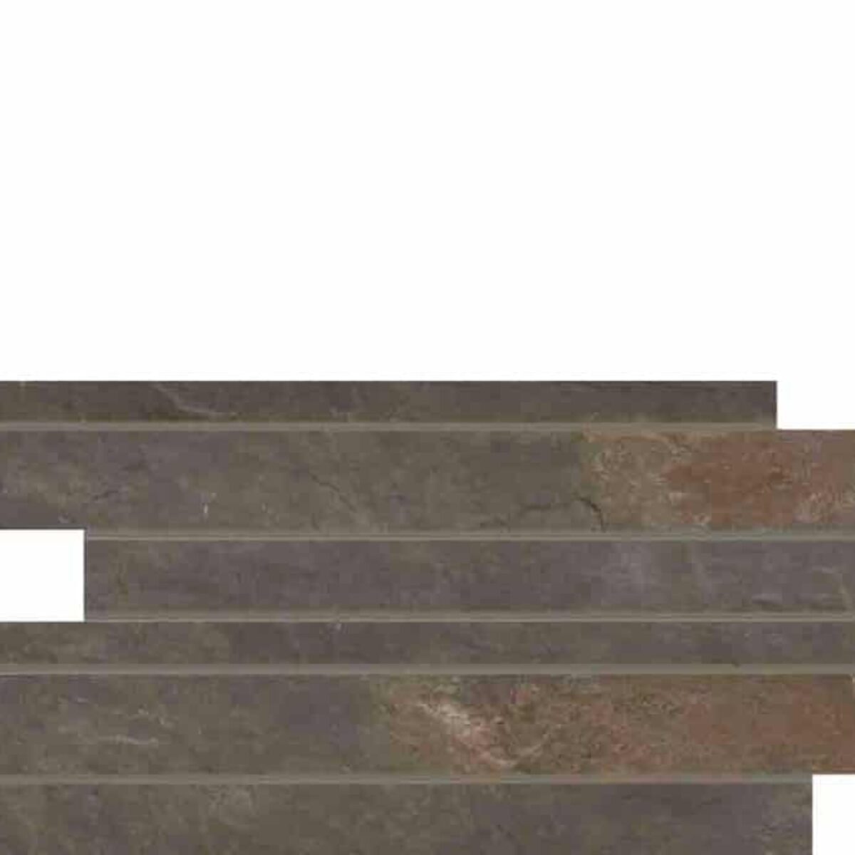 Carrelage UNICOM STARKER Natural Slate - Décor Muretto MULTICOLOR