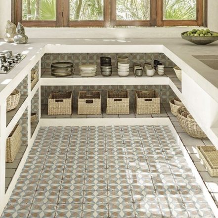 Carrelage imitation carreaux de ciment Nanda LOFT FLOOR 20x20cm - MEDINA