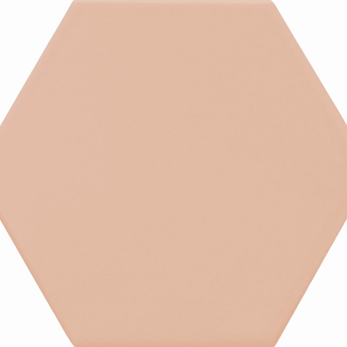 Tomettes hexagonales carrelage Diffusion Céramique DOLCE VITA - rose VITA ROSSA