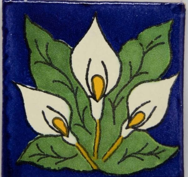 Carrelage mexicain Colibri Azulejos - AROMES (ARUMS)