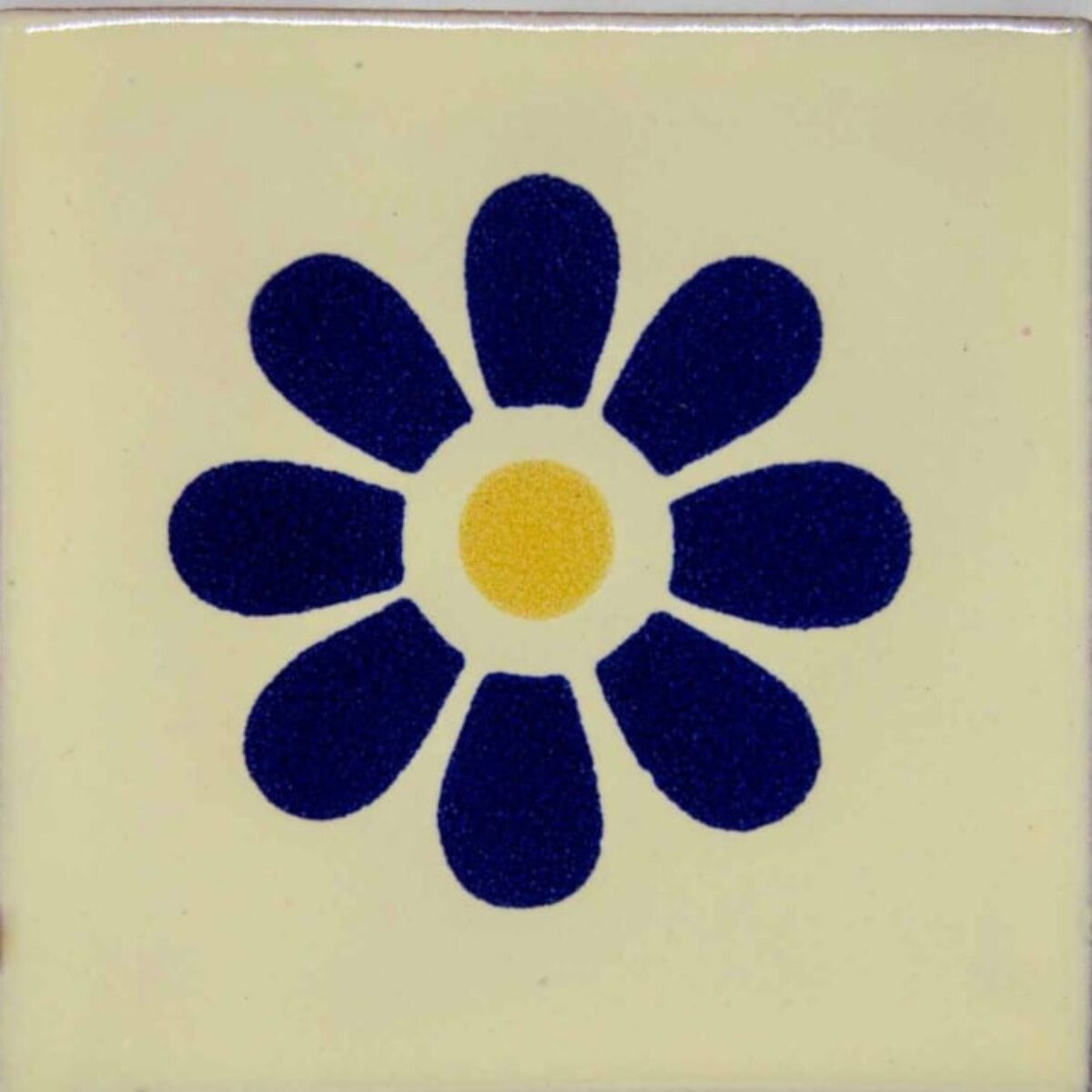 Carrelage mexicain Colibri Azulejos - DAISY BLEU