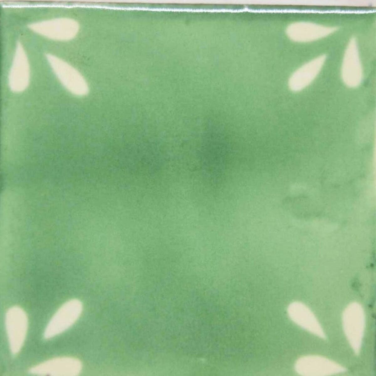 Carrelage mexicain Colibri Azulejos - SEVILLE BLANC VERT