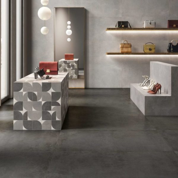 Carrelage BLEND de Century Ceramica : coloris URBAN et MASTER