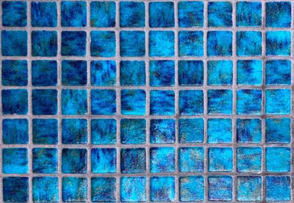 Mosaïque effet piscine Pierre de Bali - Reviglass PARADISE STONES coloris ZAFIRO