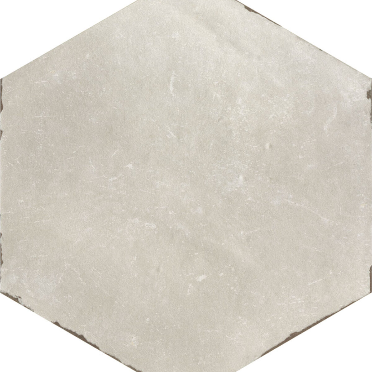 Carrelage imitation Carreau de ciment hexagonal Nanda Capri - TIBERIO TAUPE