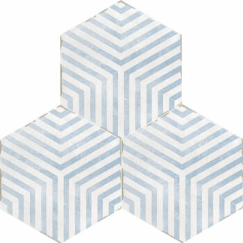 Carrelage imitation Carreau de ciment hexagonal Nanda Capri - motif LAZARETTO