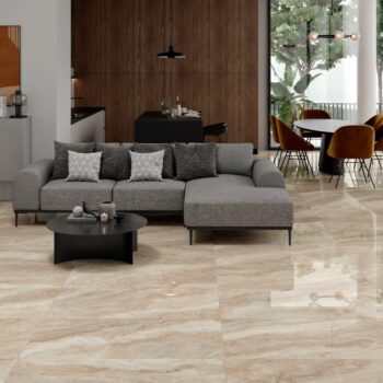 Carrelage marbre grand format Keratile GALAXY - beige