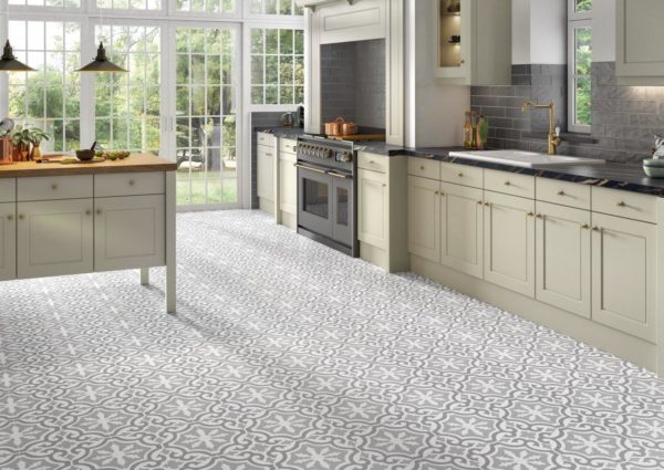 Carrelage imitation carreaux de ciment Recer LOVE - Posh Grey