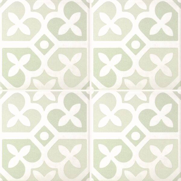 Carrelage imitation carreaux ciment LAMOUR - Dandy Green