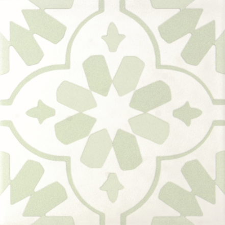 Carrelage faience imitation carreaux ciment LAMOUR - Airy Green