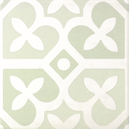 Carrelage faience imitation carreaux ciment LAMOUR - Dandy Green