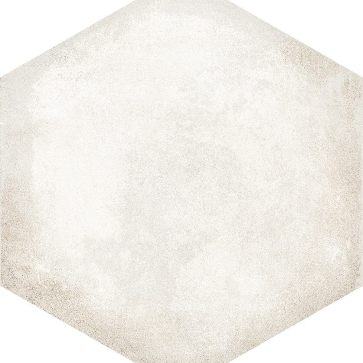 Carrelage effet carreau de ciment hexagonal Nanda HABITANIA - MILY WHITE