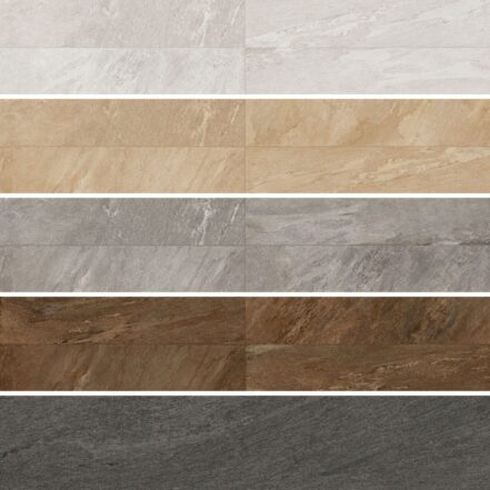 Couleurs du carrelage effet pierre STONE ROCK - Carrelage italien Century Ceramica