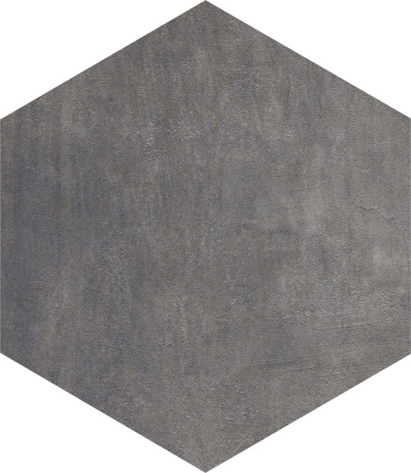 Carrelage hexagonal noir ICON Jet Black - carrelage italien Unicom Starker