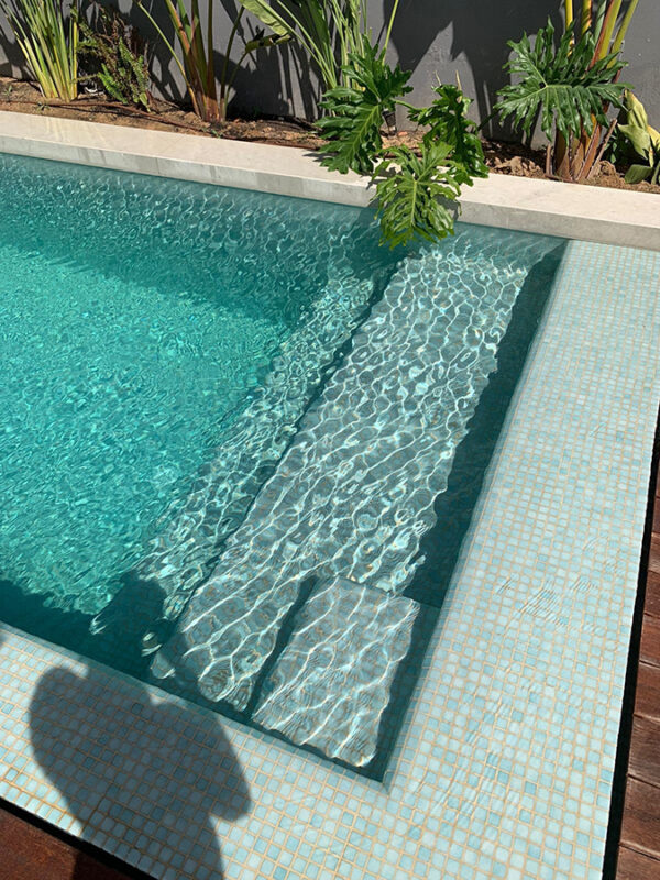 Mosaïque en verre salle de bain et piscine REVIGLASS PS40