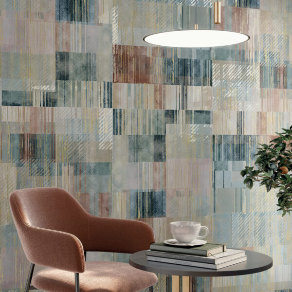 Carrelage grand format 60x120cm imitation papier peint Dado WALLPAPERS - motif FANTASY