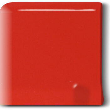 Angle d'encadrement de cimaise droite - Finition pour carrelage METRO Diffusion Céramique - couleur ROUGE VIF MEF0505A05