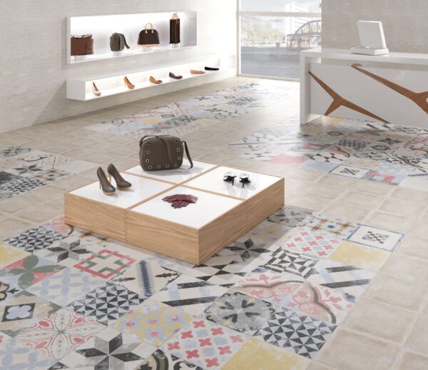 Carrelage patchwork carreaux ciment - Codicer HERITAGE