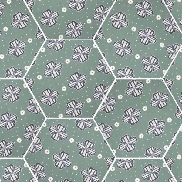 Carrelage hexagonal patchwork Cevica GOOD VIBES - DECO 7