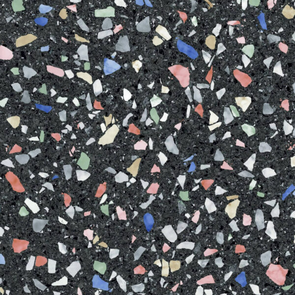 Carrelage terrazzo noir Codicer VENICE - DARK COLOURS