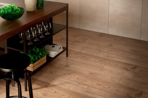 Carrelage imitation parquet Gardenia JUST CODE - 20x120cm couleur BEIGE