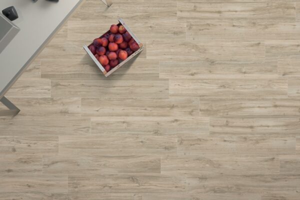 Carrelage imitation parquet extérieur et intérieur Gardenia JUST LIFE - sol cuisine BEIGE MUSCHIO