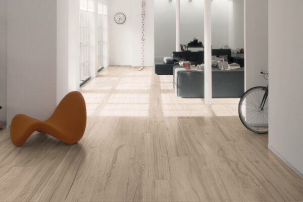 Carrelage imitation parquet sol - Gardenia JUST VENICE couleur GRIGIO CHIARO