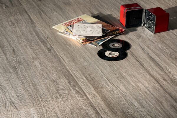 Carrelage imitation parquet sol - Gardenia JUST VENICE couleur GRIGIO SCURO