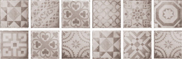 Carrelage patchwork imitation carreaux de ciment 20x20cm Unicom Starker ICON - TINY 2