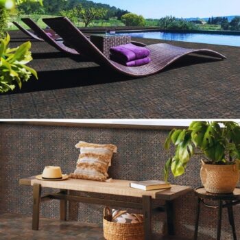 Carrelage imitation carreaux de ciment Nanda Terra VERDINA pour extérieur et intérieur